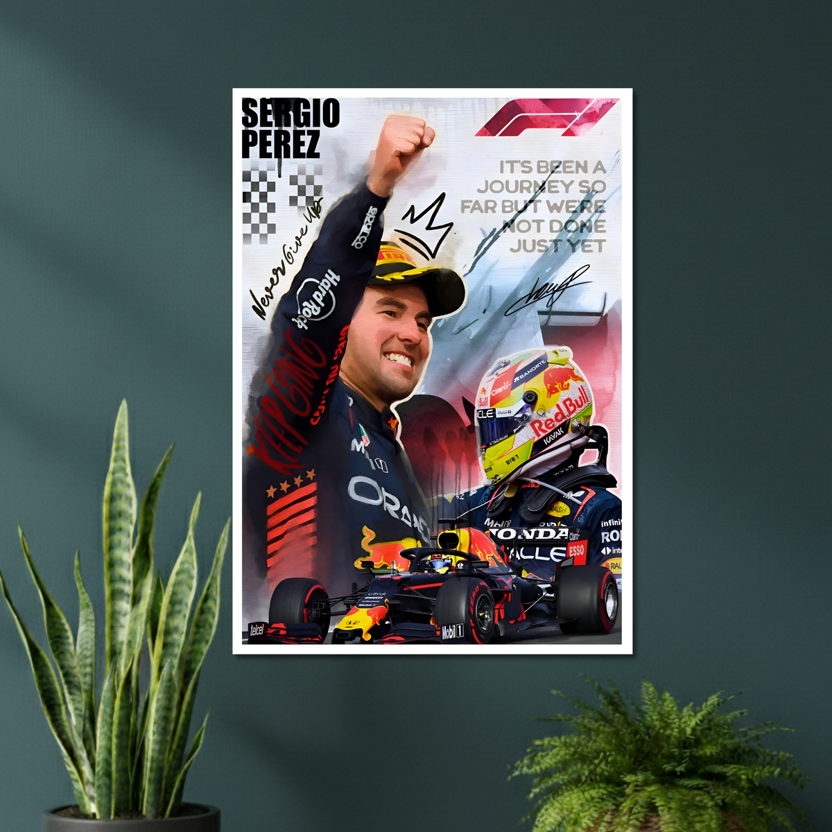 F1 | SERGIO PEREZ | F1 Poster