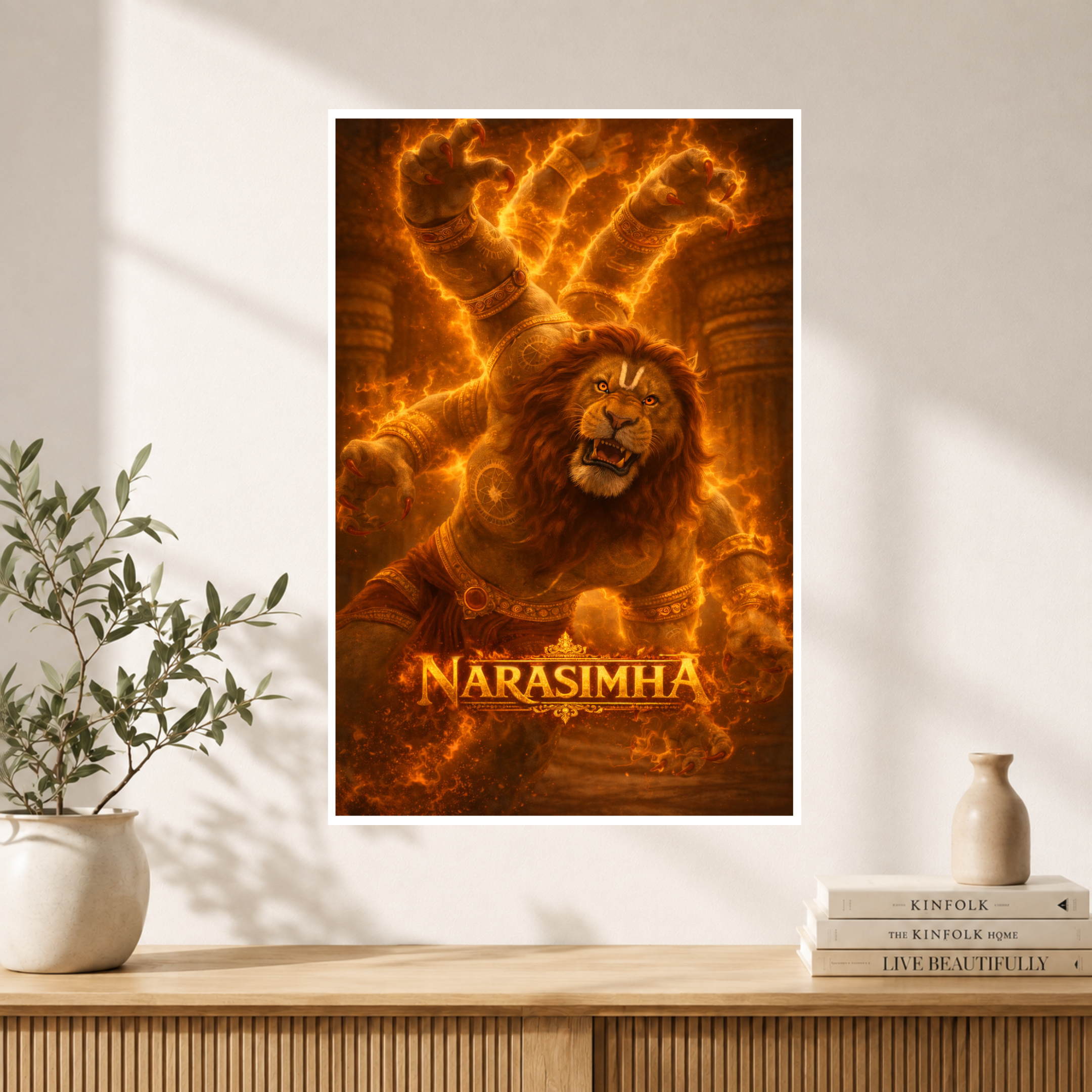 NARASHIMHA  | DEVOTIONAL POSTER