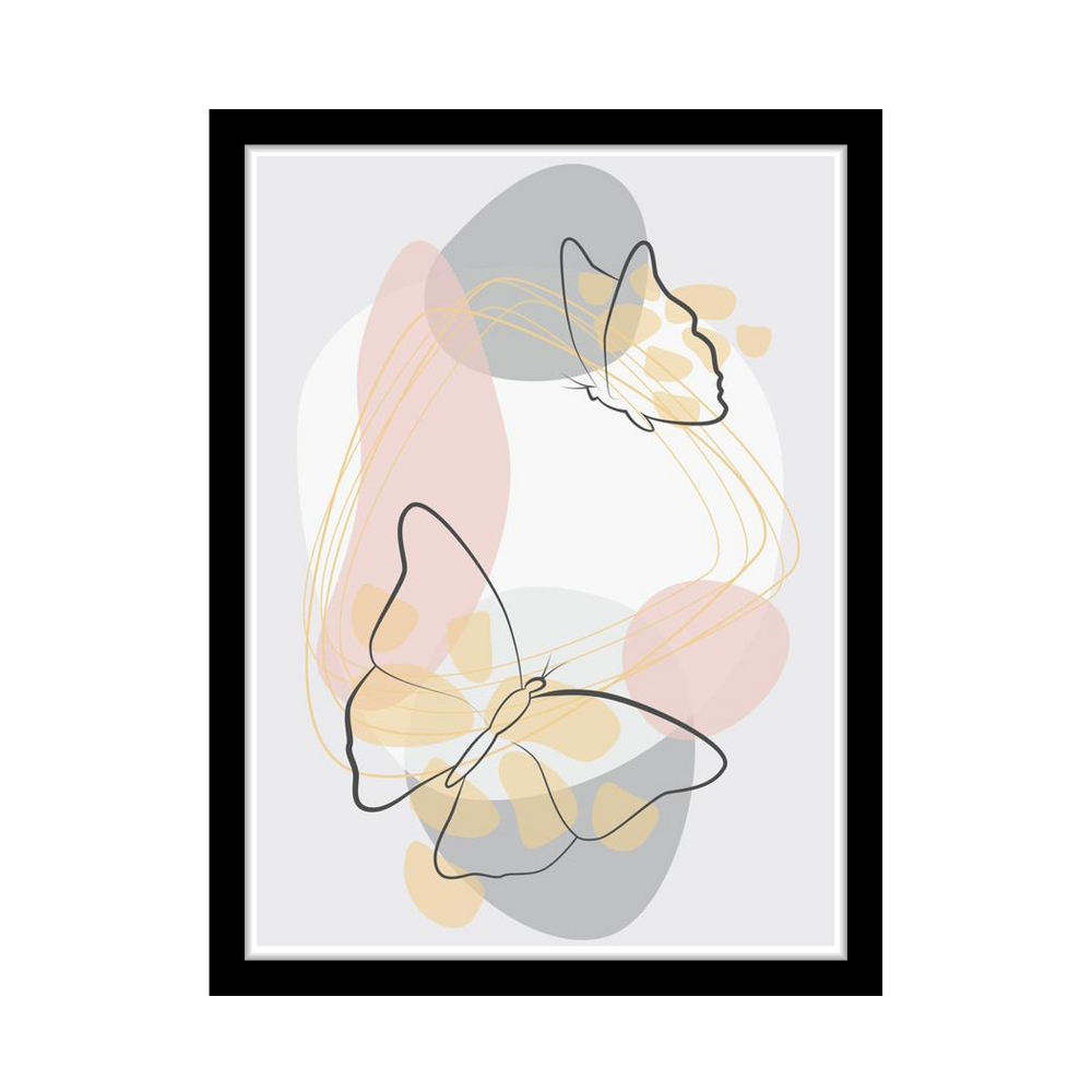 WINGSPAN - Framed Abstract Poster