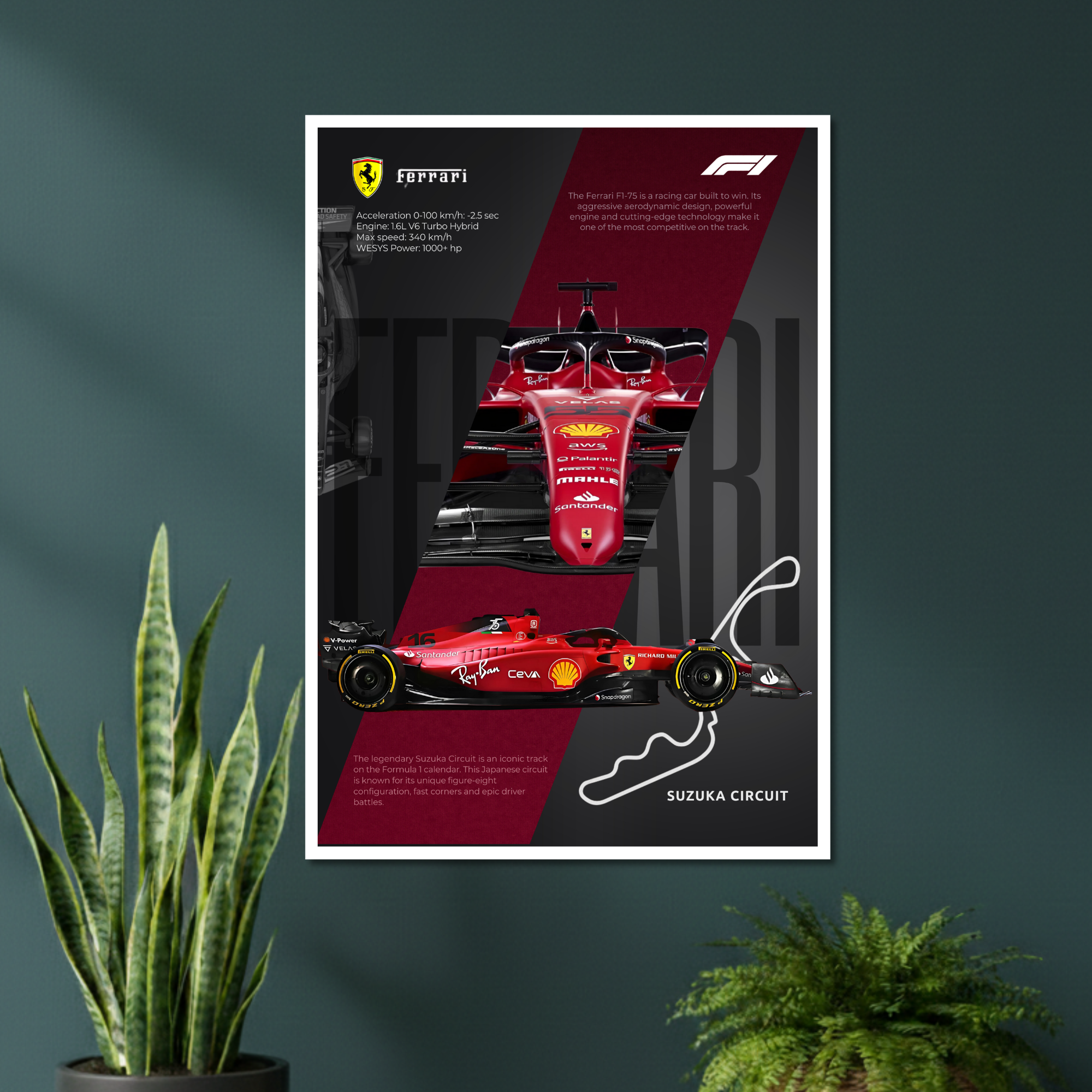 F1 | ferrari | F1 Poster