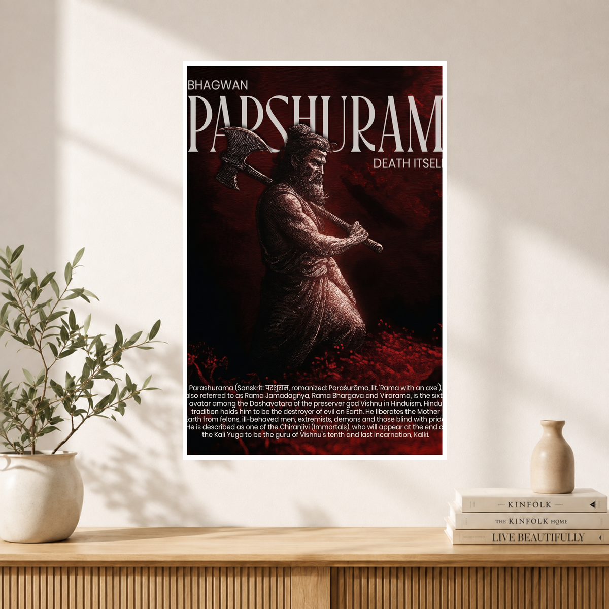 PARSHURAM | DEVOTIONAL POSTER