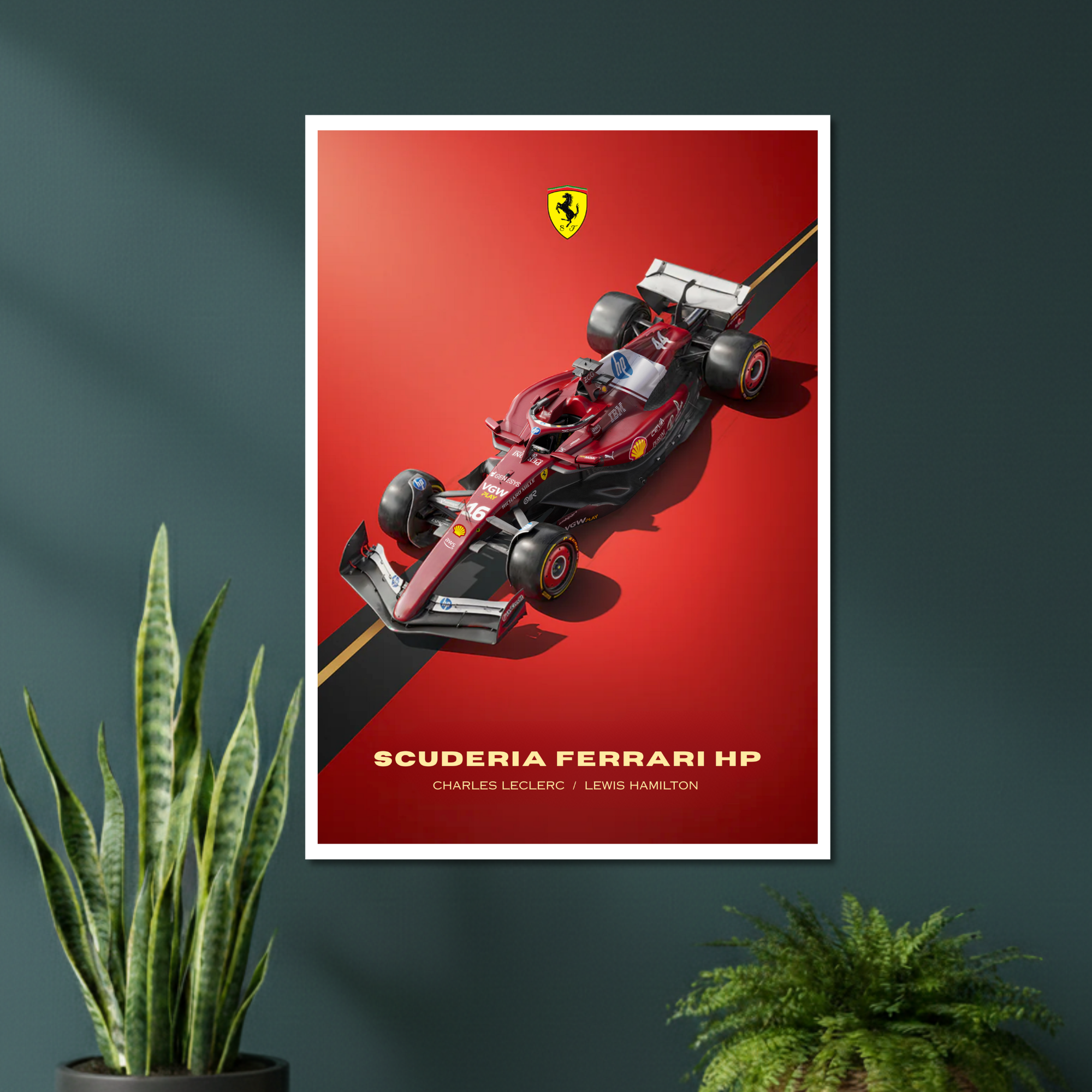 F1 | FERRARI-2 | F1 Poster