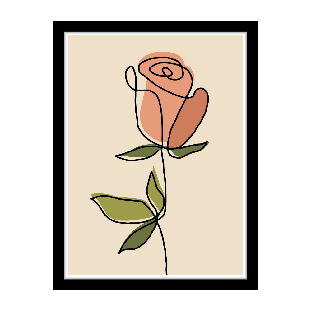 ETHERIAL BLOOM - Framed Abstract Poster