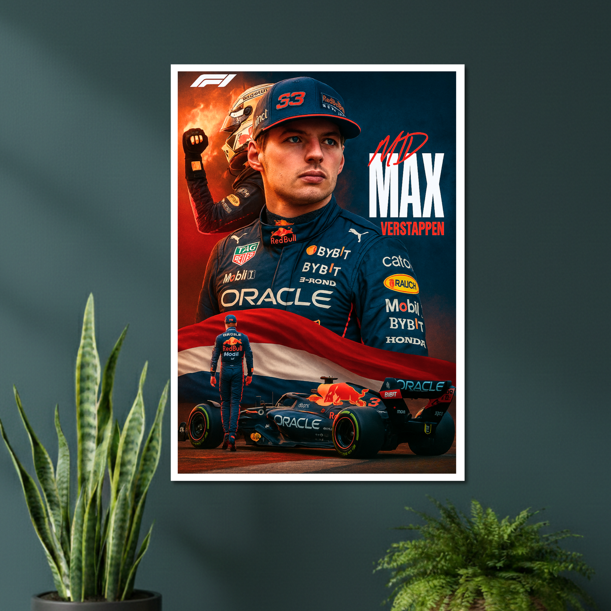 F1 | MAX VERSTAPPEN | F1 Poster