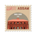 CITY STAMP ASSAM-Vinyl Sticker