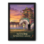 SPIRITED AWAY- Framed Ghibli Anime Poster