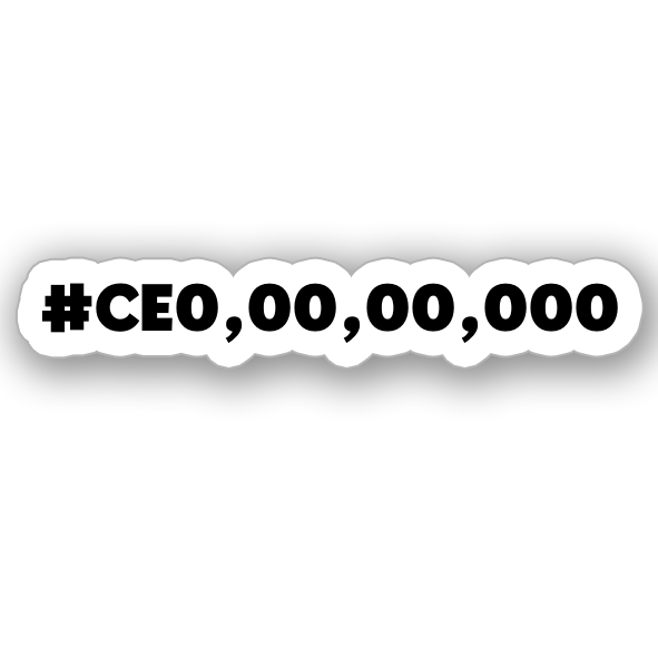CEO000000 - Vinyl Sticker