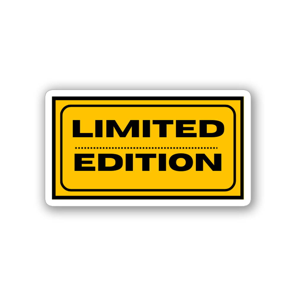 Limited Edition - Vinyl Sticker