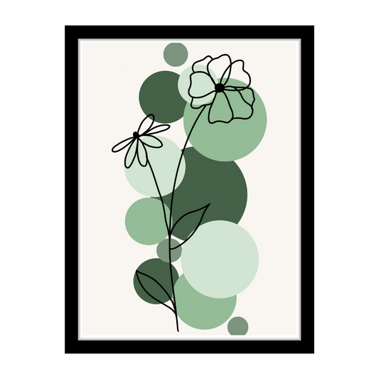 SIMPLE FLORA - Themed Poster