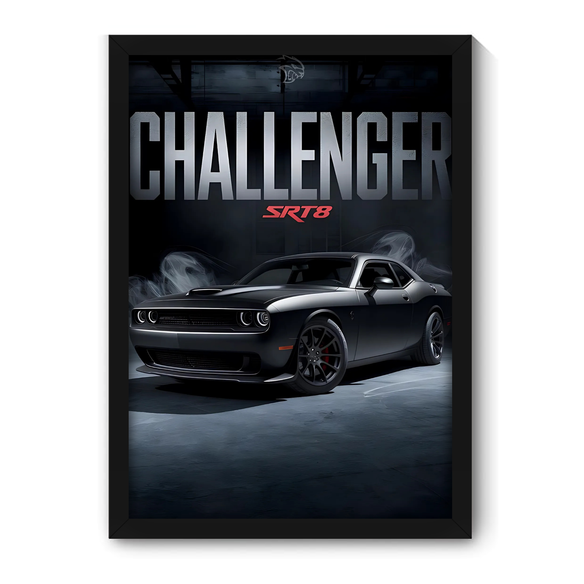 CHALLENGER SRT8 - Framed Car Poster