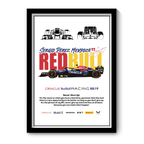 ORACLE REDBULL RACING RB19 - Framed Car Poster