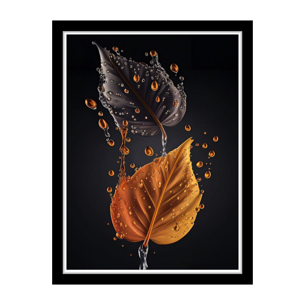 COSMIC NIGHT - Framed Abstract Poster