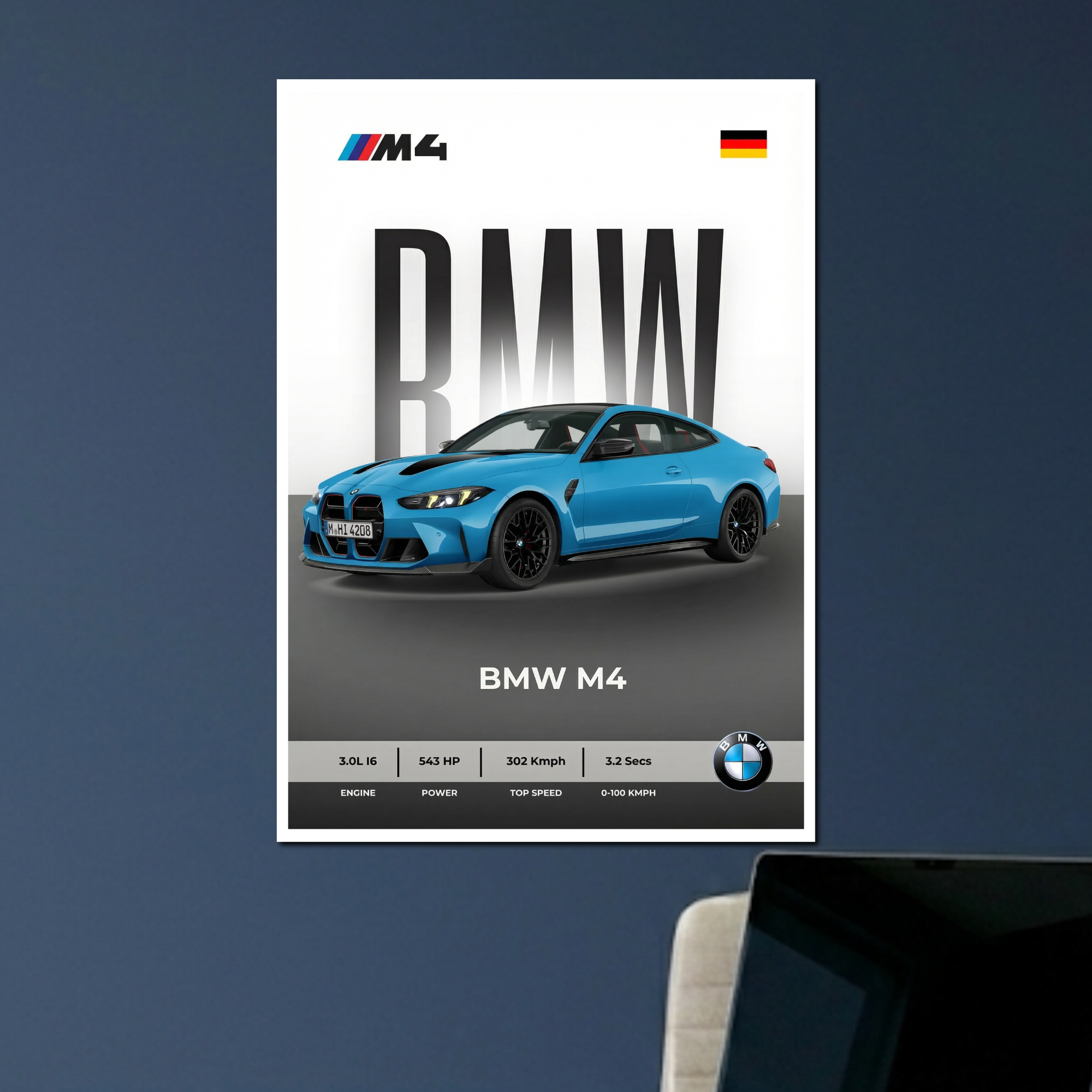 BMW M4-1 | C-2 | CAR POSTER
