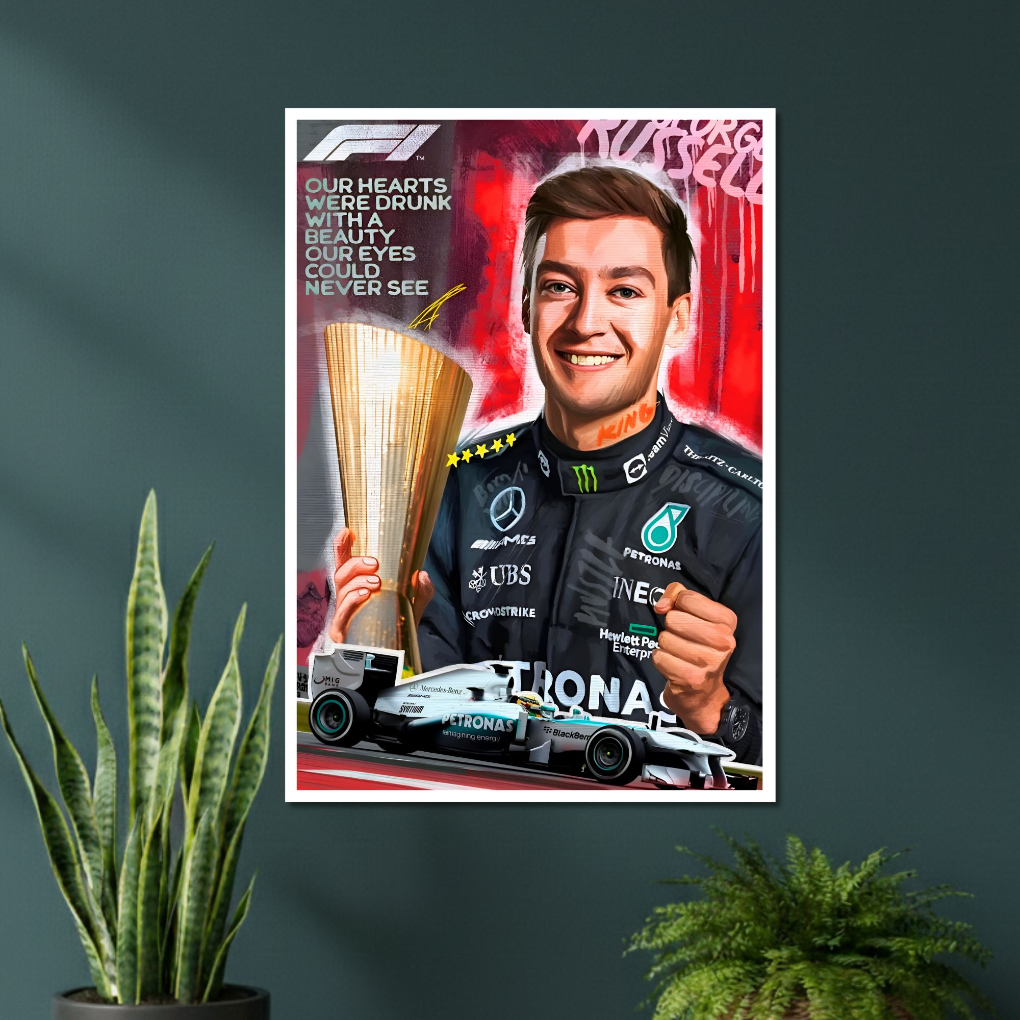 F1 | RUSSELL | F1 Poster