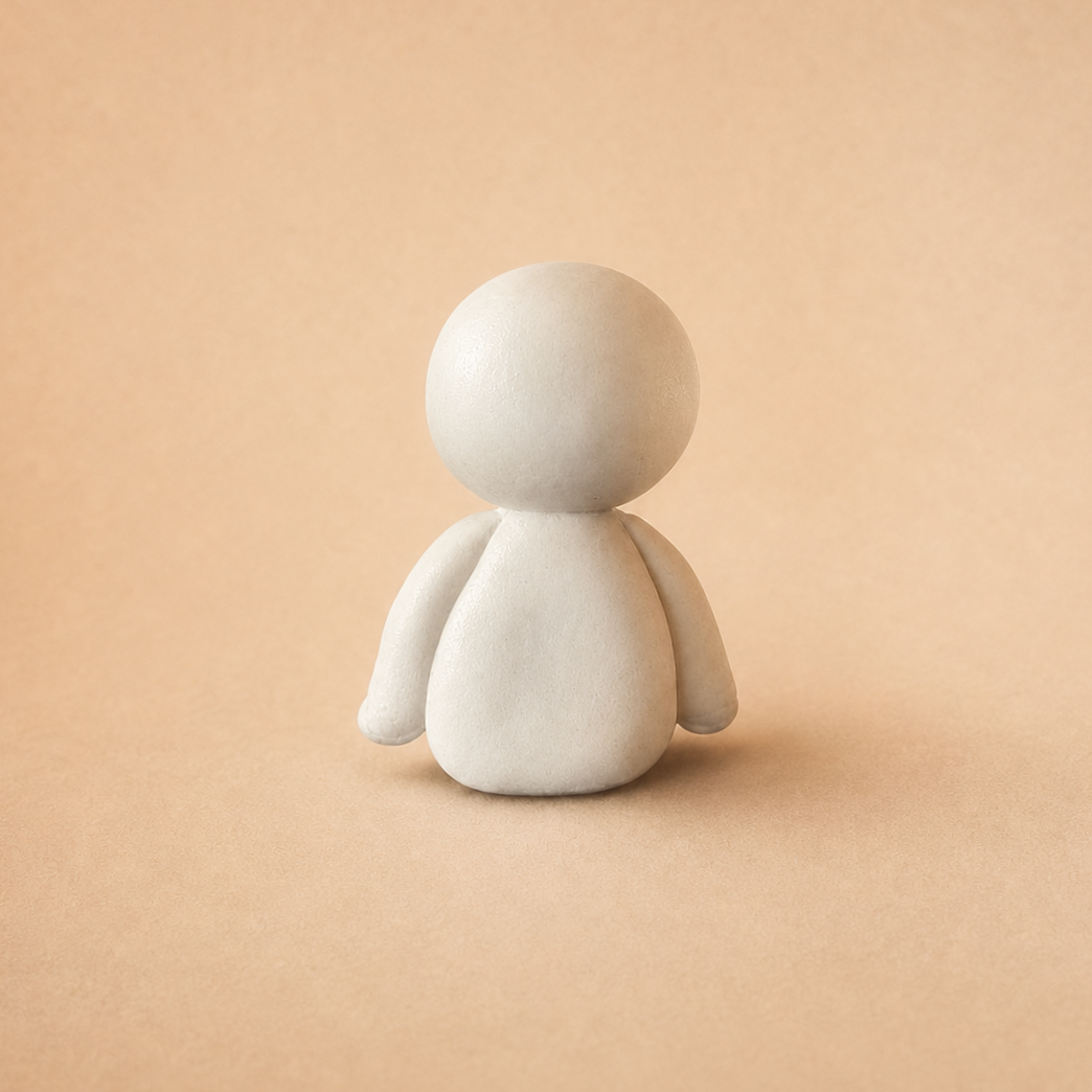 Little Baymax - Clay Model