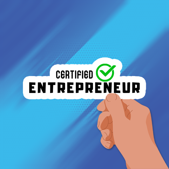 Certified Enterprenure- Vinyl Sticker