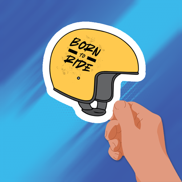 Born to Ride- Vinyl Sticker