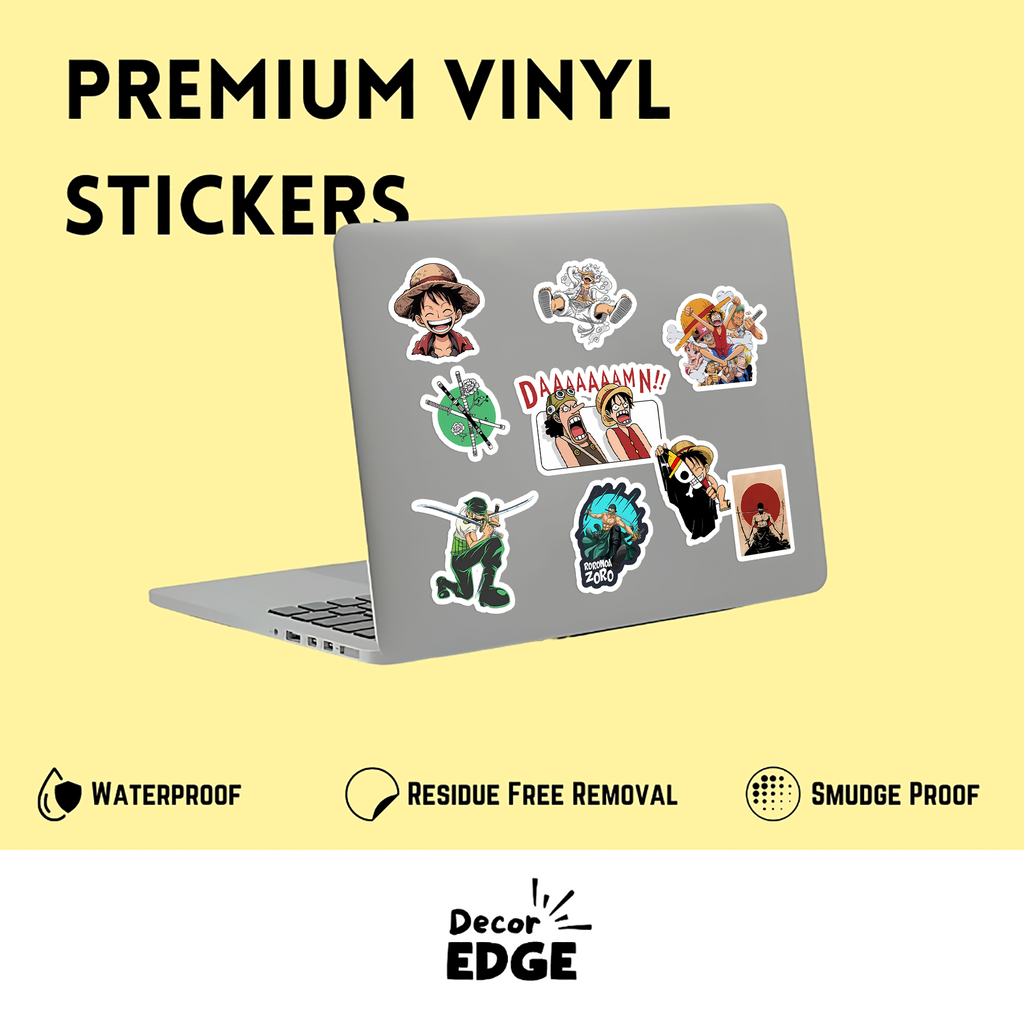 Pack of 25 One Piece Sticker Set