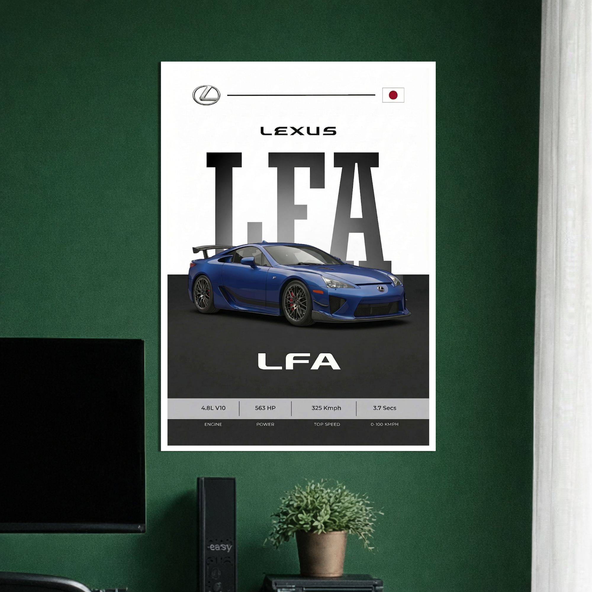 LEXUS LFA| C-2 | CAR POSTER
