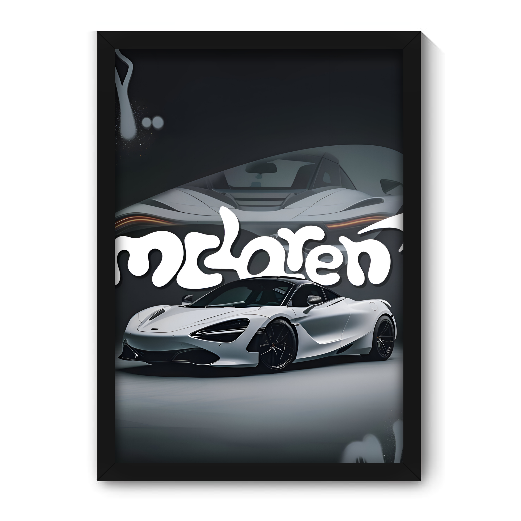MCLAREN 720S - Framed Car Poster