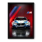 BMW M4 GT4 - Framed Car Poster