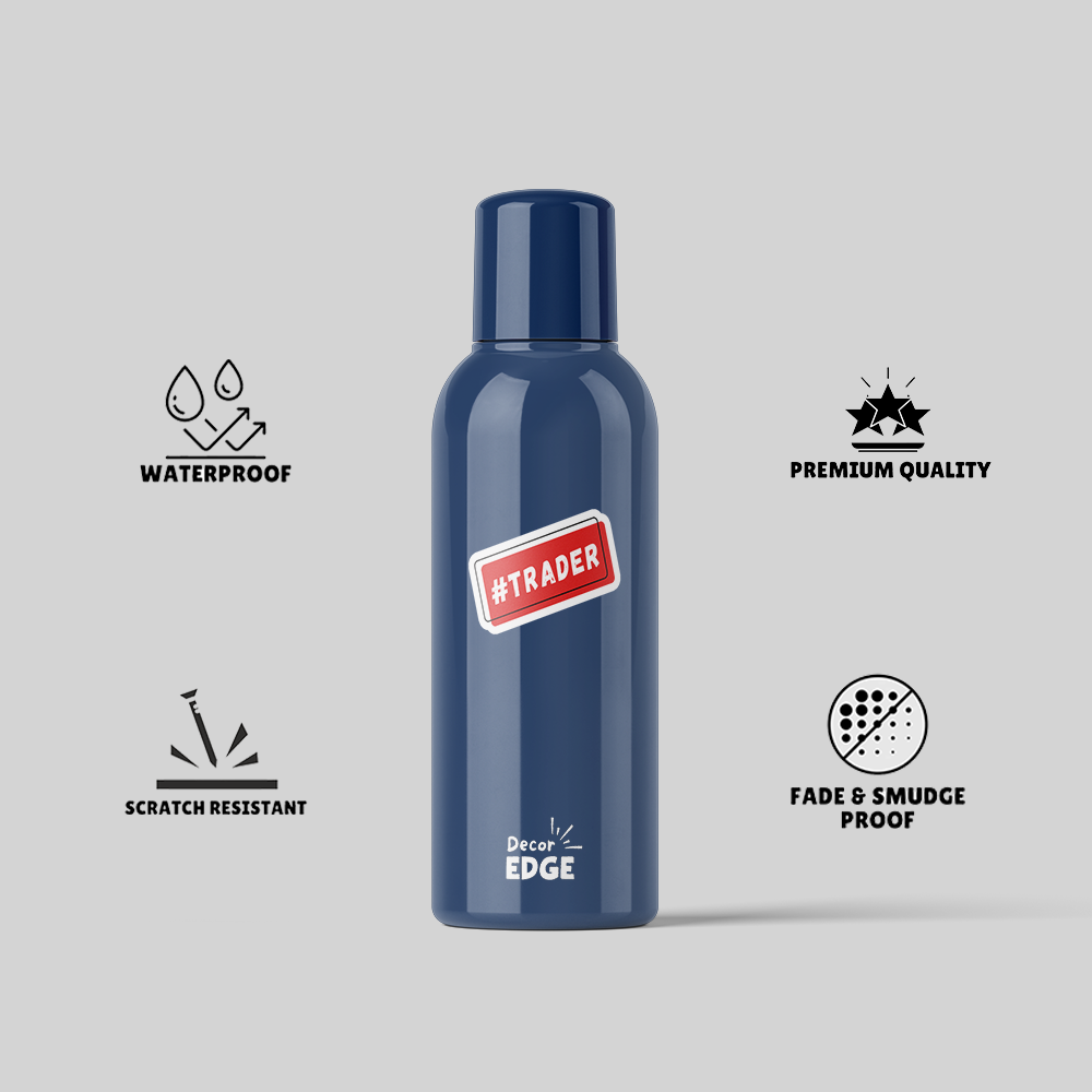 #Trader - Vinyl Sticker