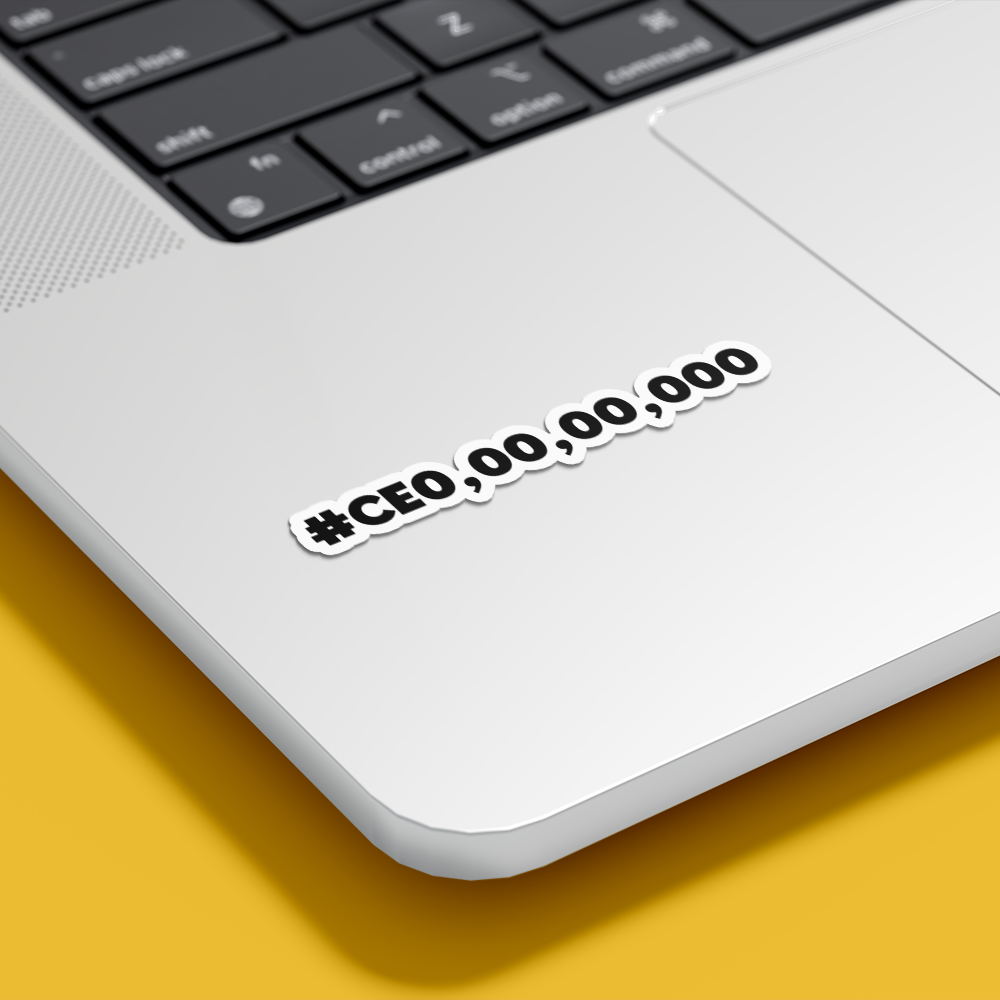 CEO000000 - Vinyl Sticker