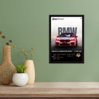 BMW M5 CS - Framed Car Poster
