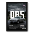 ASTON MARTIN DB5 - Framed Car Poster