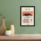 ALPINE PIERRE GASLY 10 V2 - Framed Car Poster