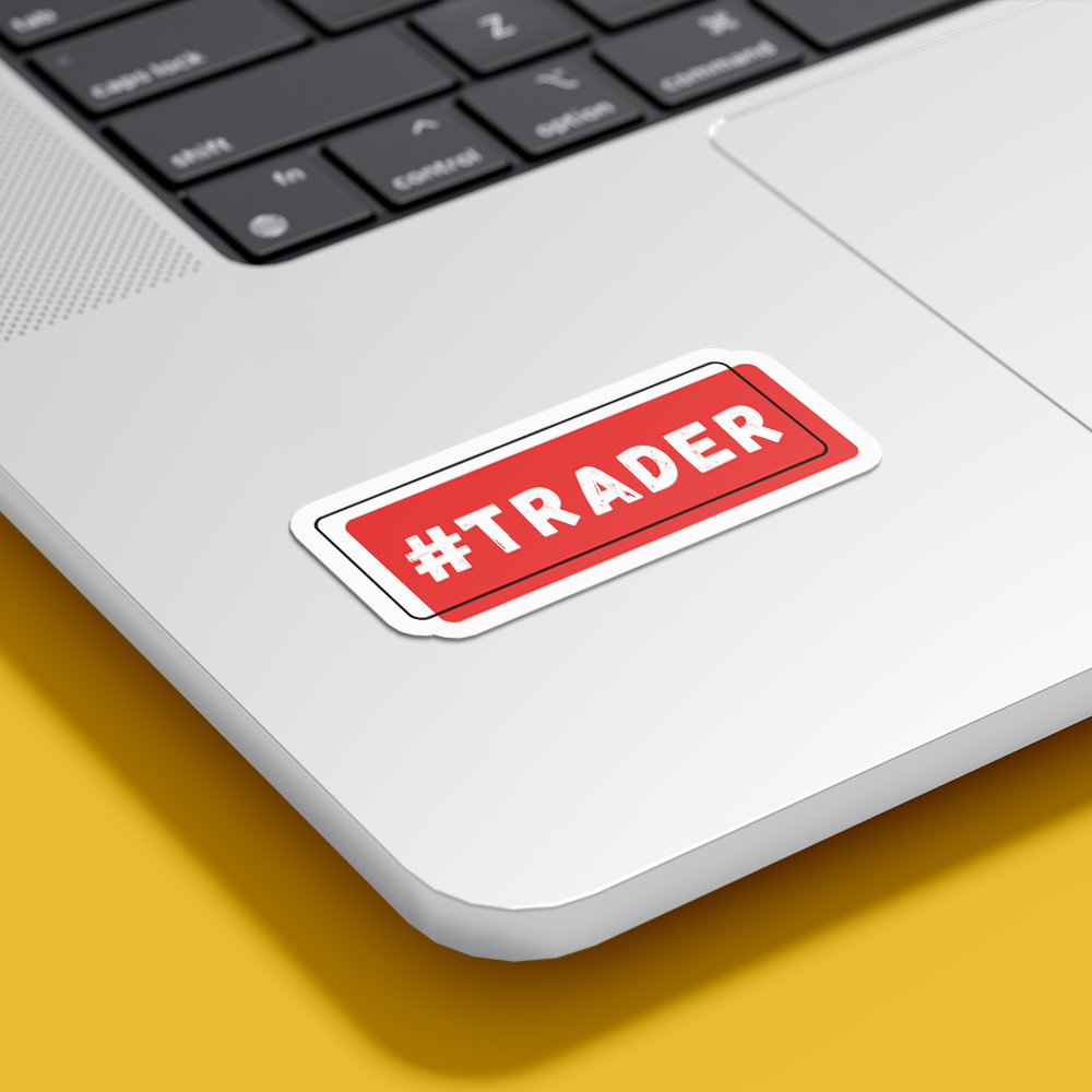 #Trader - Vinyl Sticker