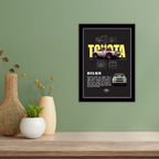 TOYOTA HILUX V1 - Framed Car Poster