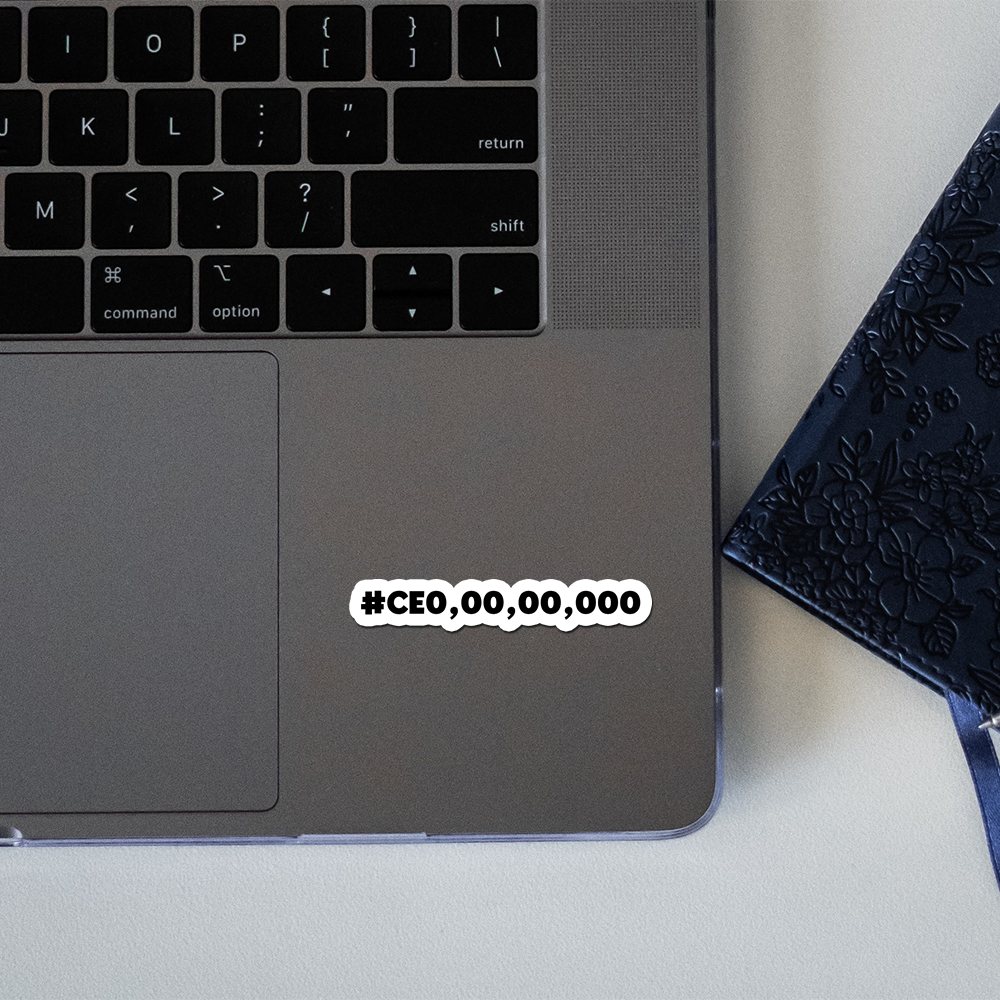 CEO000000 - Vinyl Sticker