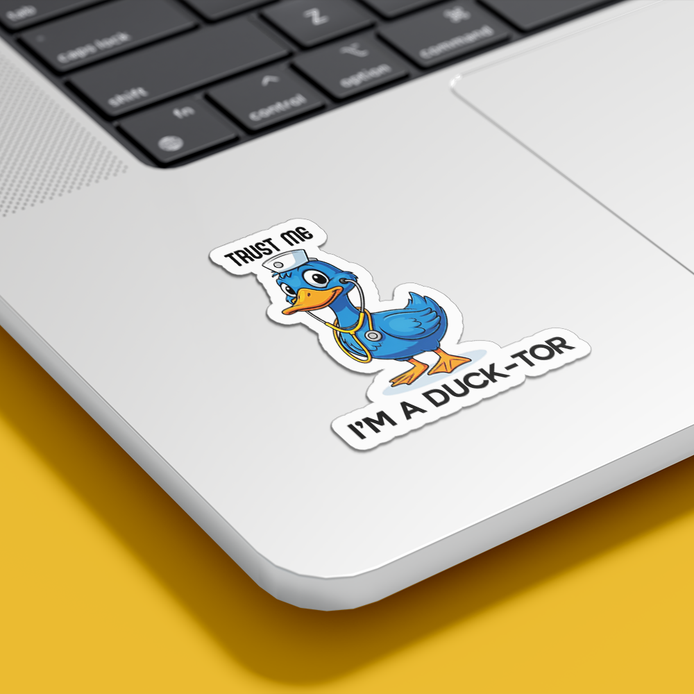 Trust Me I'M A Duck -Tor- Vinyl Sticker