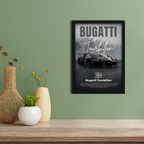 BUGATTI TOURBILLON - Framed Car Poster