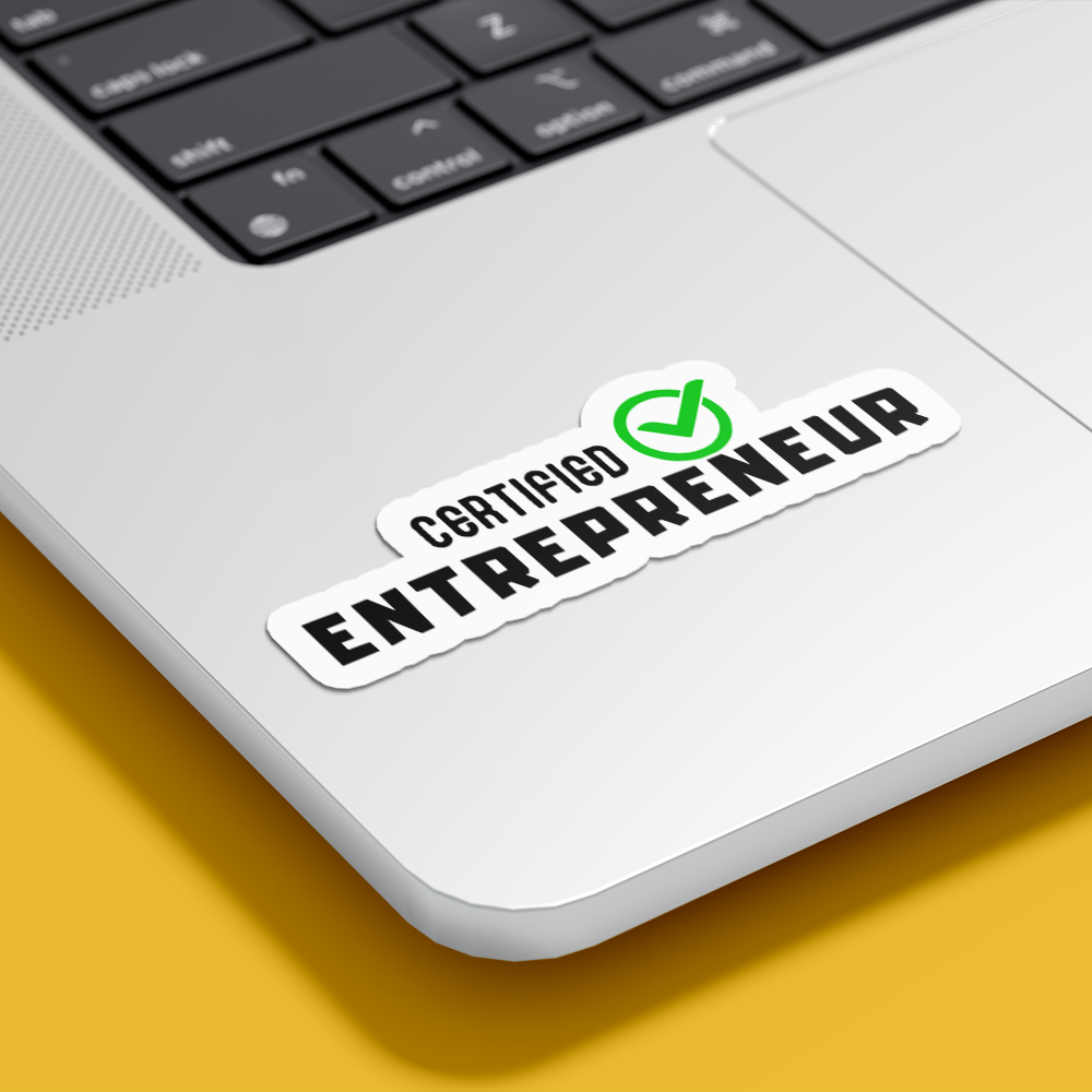 Certified Enterprenure- Vinyl Sticker