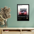 BMW M5 CS - Framed Car Poster