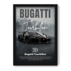 BUGATTI TOURBILLON - Framed Car Poster