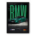BMW M5 - Framed Car Poster