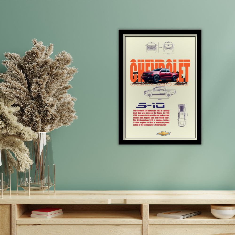 ALPINE PIERRE GASLY 10 V2 - Framed Car Poster