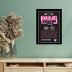 DODGE CHALLENGER SRT - Framed Car Poster