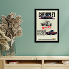 CHEVROLET XTREME 2002 - Framed Car Poster
