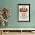 CHEVROLET CLASSIC C-10 V2 - Framed Car Poster