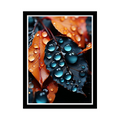 HYDRATED HEART - Framed Abstract Poster