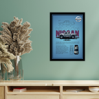 NISSAN NAVARA 2005 - Framed Car Poster