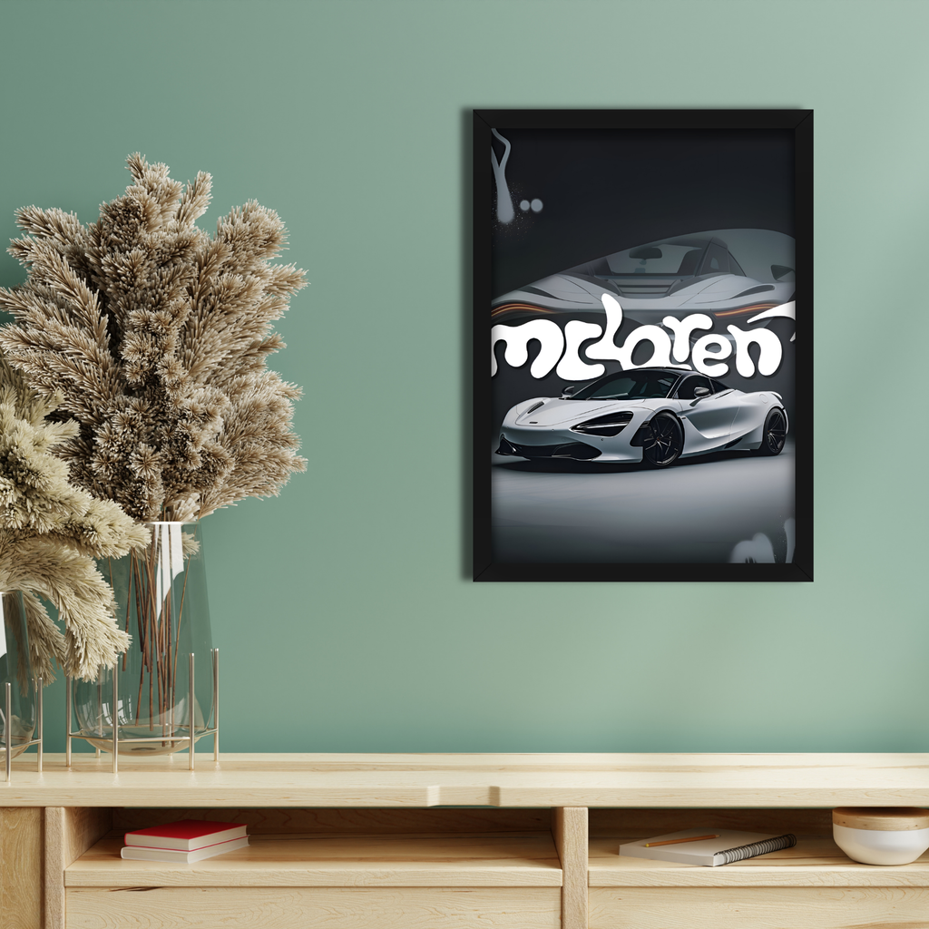 MCLAREN 720S - Framed Car Poster