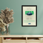 FORD CLASSIC F-100 1956 - Framed Car Poster
