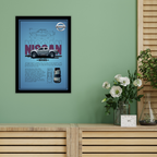 NISSAN NAVARA 2005 - Framed Car Poster