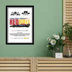 ORACLE REDBULL RACING RB19 - Framed Car Poster