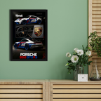 PORSCHE 992 GT3RS - Framed Car Poster